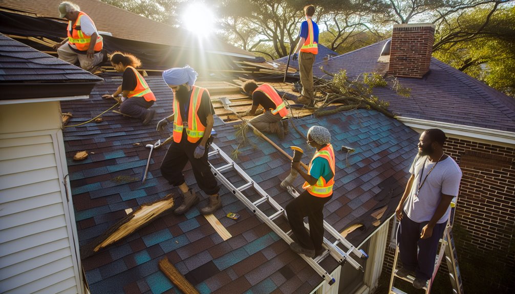 local roofing support after storms