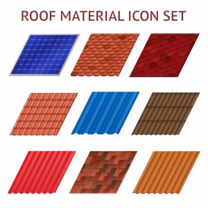 Different types of roofing materials